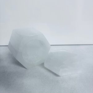 Selenite Hexagon Box